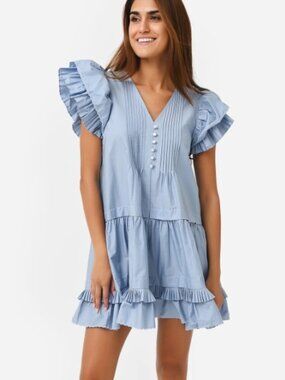 Hunter Bell Virginia Dress - Periwinkle